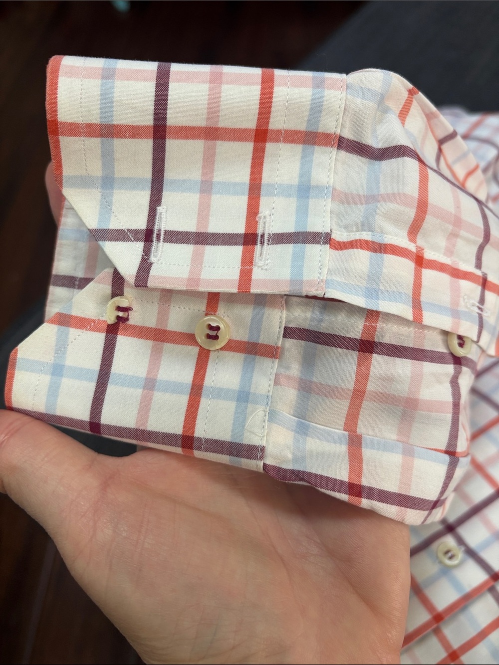 Vintage Eredi Pisano Men’s Shirt Size 15 1/2 - Picture 9 of 9